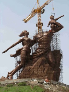 Le monument de la Renaissance africaine